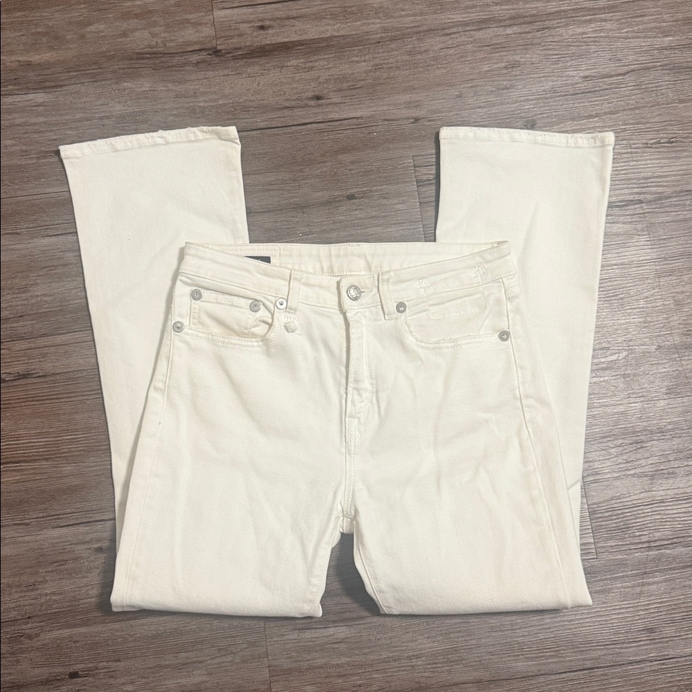 R13 White Denim Jeans